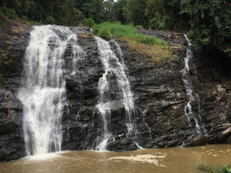 Abbey Falls At Coorg