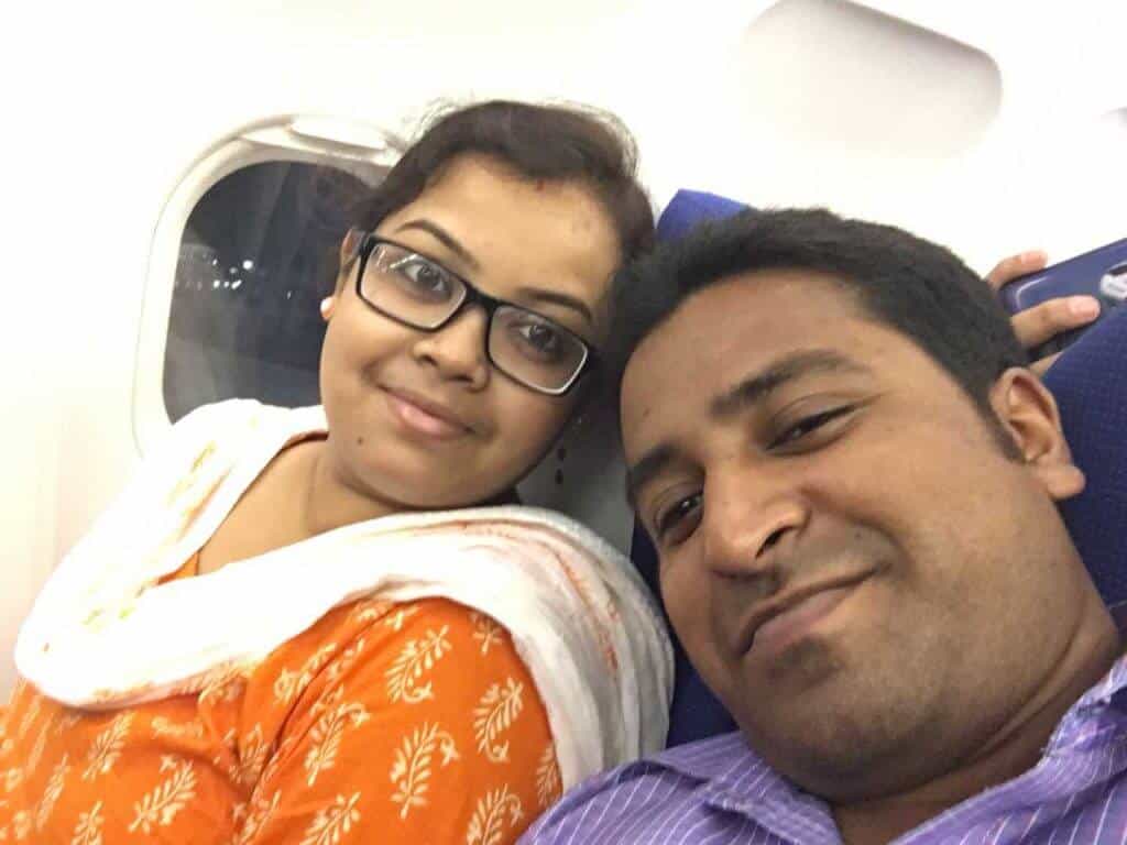 Selfie At Flight
