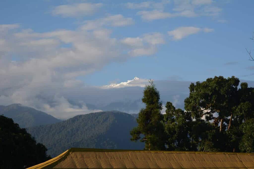 Mt. K From Pemyangtse Monastery - Pelling