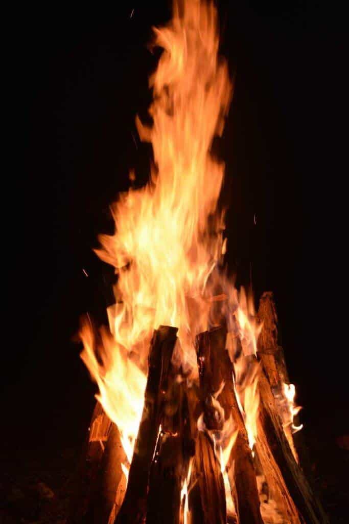 Shivakhola Adventure Camp Barbeque and Bonfire