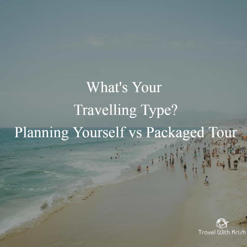 travelling type plan yourself packaged tour