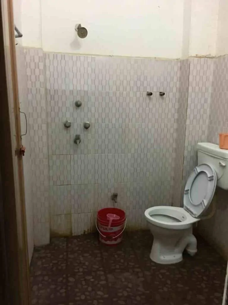 Washroom at Jhinuk Residency, Bankiput