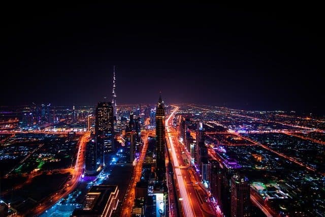 Dubai Night View