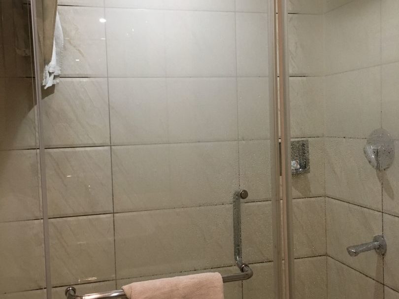 Washrooms at Hotel Mayflower, Guwahati