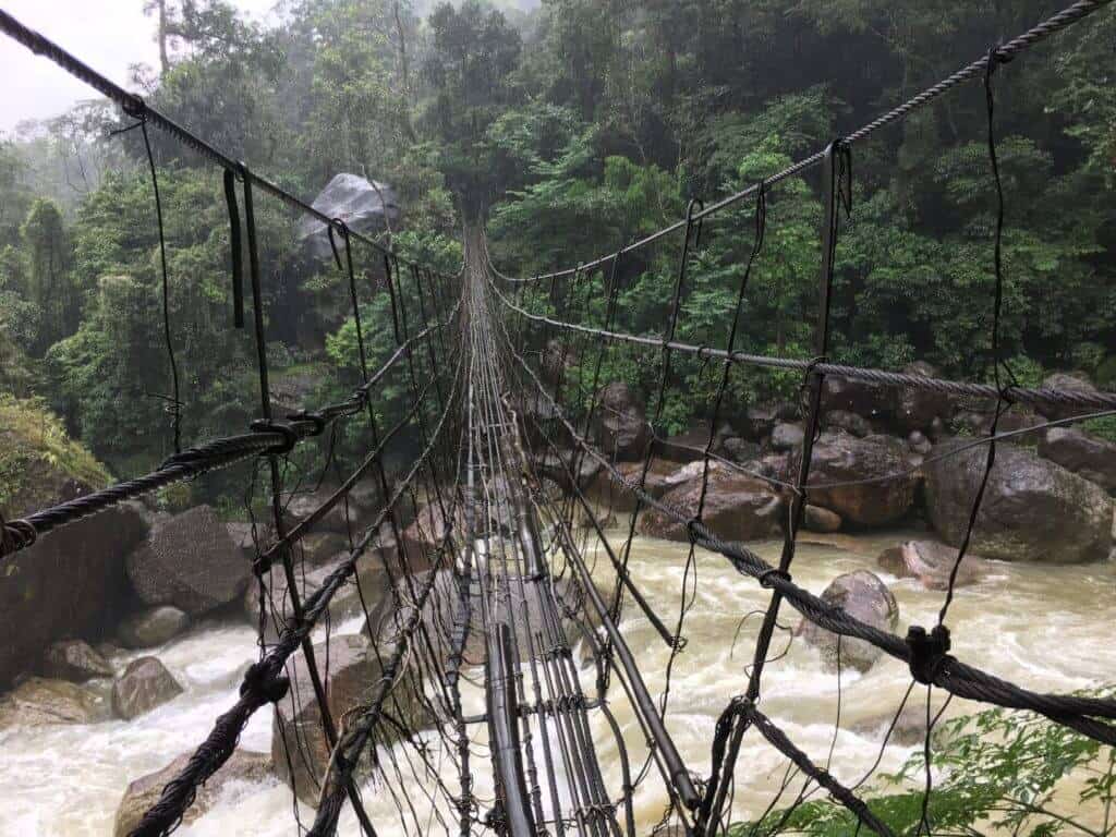 Iron Bridge on the way to Rainbow Falls