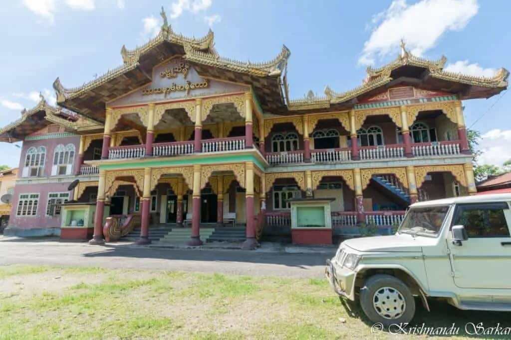 Golden Temple, Tamu, Myanmar, Burma