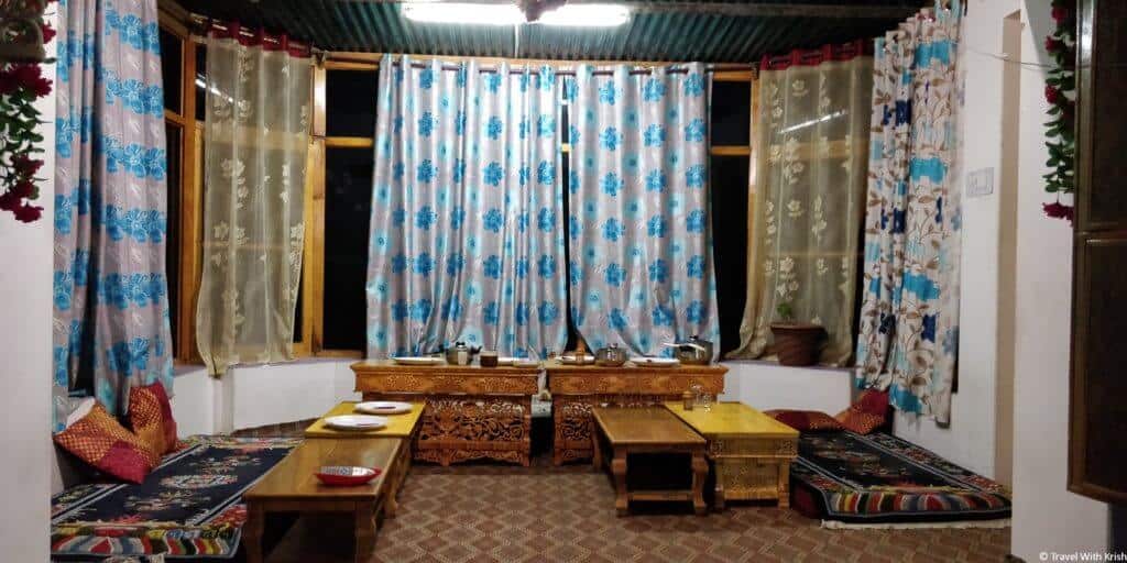 Shayok Guest House - Dining Room - Nubra Valley