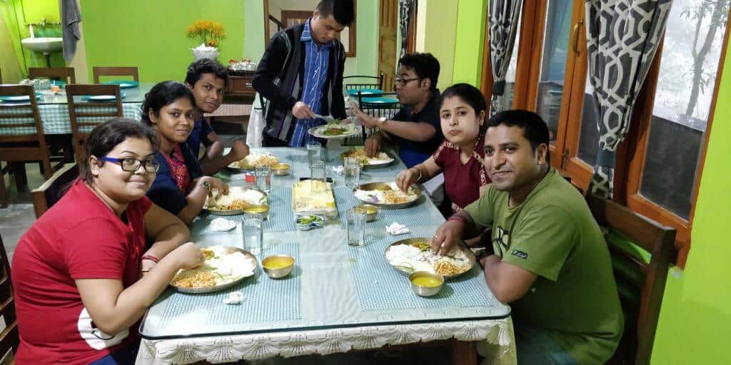 Lunch at Gurung Guest House