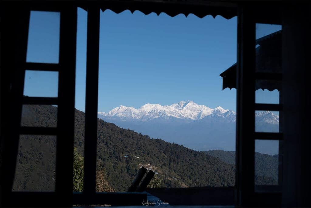 Kanchenjungha from Window