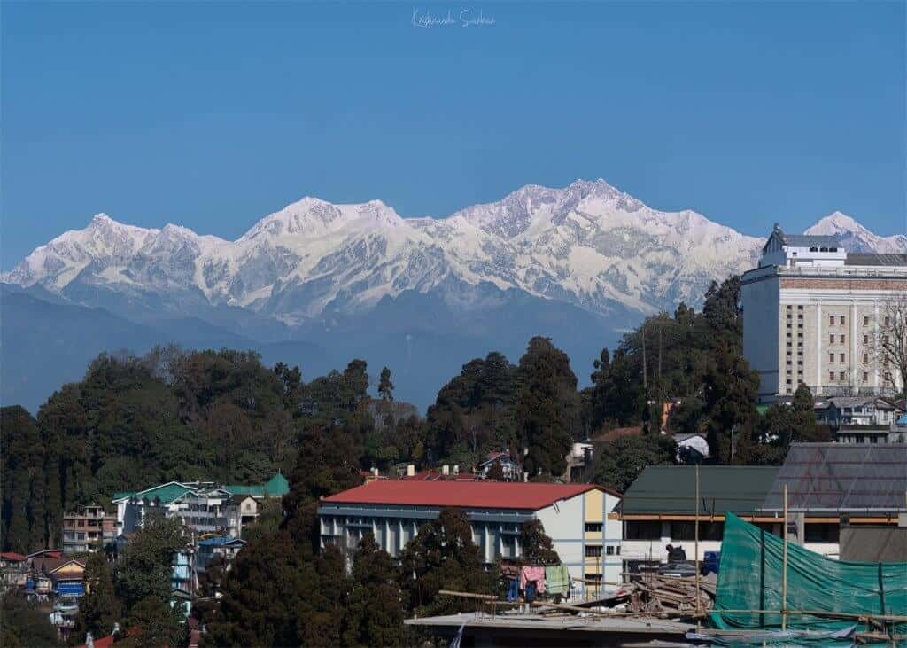 View From Keventars Darjeeling