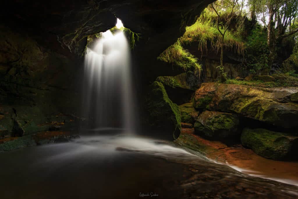 laitmawsiang falls garden of caves meghalaya