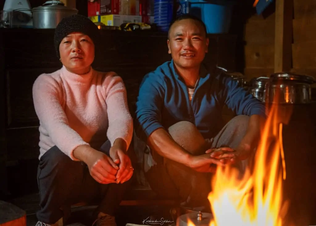 Mr and Mrs Lakpa Sona - Yargapchu Homestay