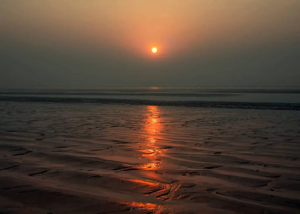 Sunrise at Dublagadi Bagda Sea Beach